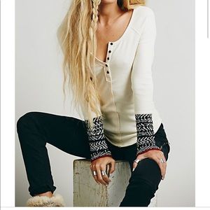 Free people thermal shirt
